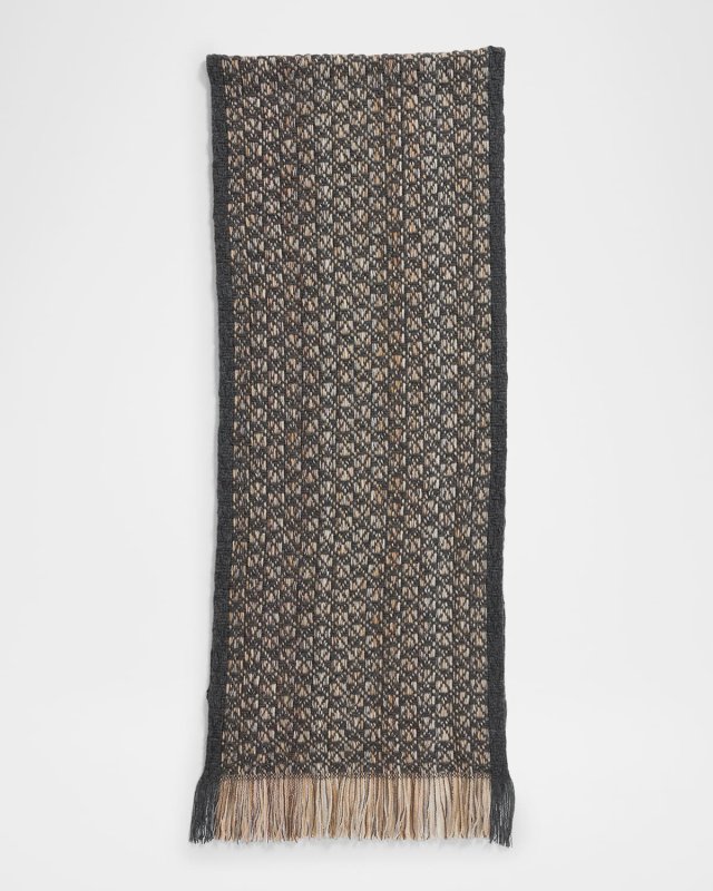 Knit Cashmere Scarf